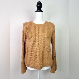 Anthropologie MOTH Bell Sleeve Sweater